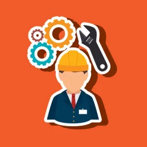 دانلود وکتور لایه باز تکنسین برای طراحی صنعتی