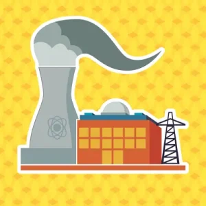 دانلود وکتور لایه باز کارخانه صنعتی