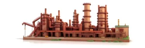 دانلود عکس با کیفیت کارخانه صنعتی