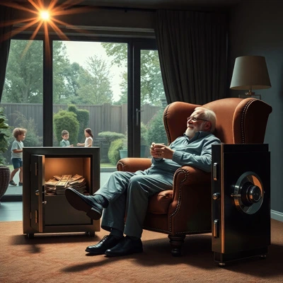 دانلود عکس با کیفیت نمایی از زندگی ساده و زیبا در کنار خانواده