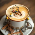 دانلود عکس با کیفیت کارگاه خلاقیت در یک فنجان قهوه