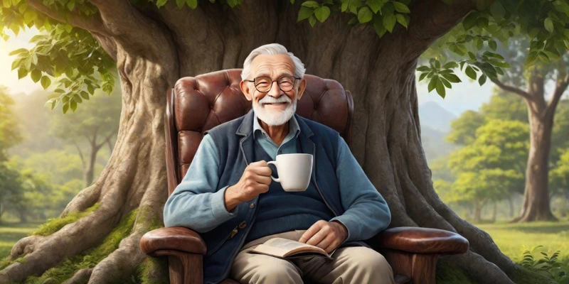 دانلود عکس با کیفیت نوشیدن چای در طبیعت