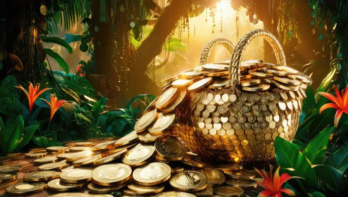 دانلود عکس با کیفیت گنج در جنگل