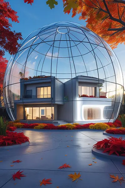 دانلود عکس با کیفیت خانه در کره شفاف