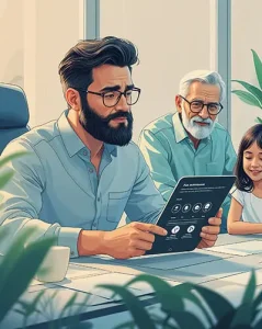 دانلود عکس با کیفیت مدیریت مالی خانواده در عصر دیجیتال