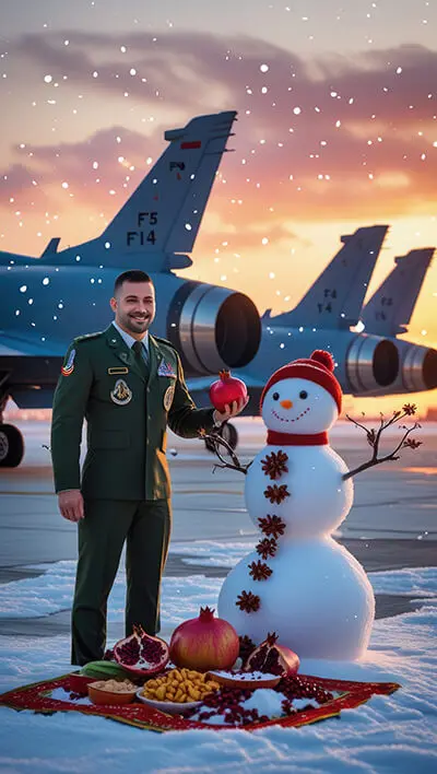 دانلود عکس با کیفیت آیین شب چله و یلدا