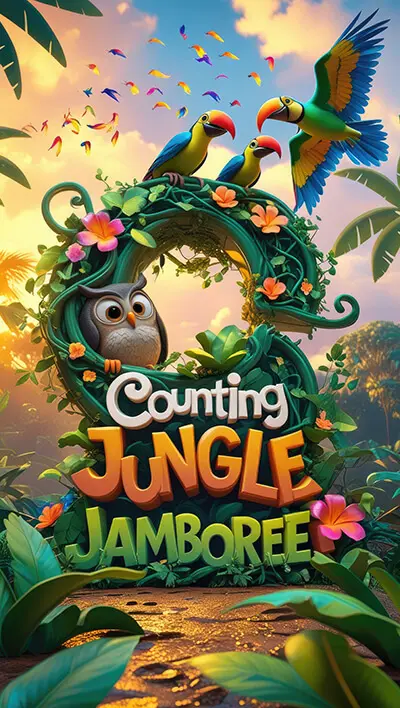 دانلود عکس با کیفیت جشن اعداد در دل جنگل