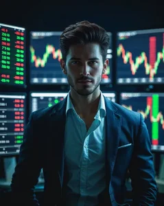 دانلود عکس با کیفیت معامله‌گری در بازارهای مالی