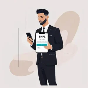 دانلود عکس با کیفیت کارآفرین موفق و تکنولوژی پرداخت اقساط