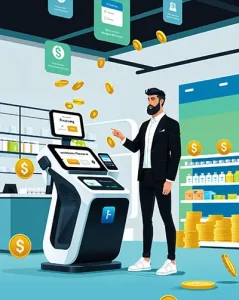 دانلود عکس با کیفیت خرید قسطی با کیوسک پرداخت
