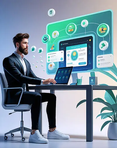 دانلود عکس با کیفیت پلتفرم مالی کسب‌وکار
