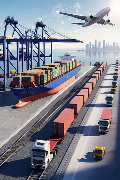 دانلود عکس با کیفیت خدمات تخصصی صادرات و واردات با حمل چندوجهی