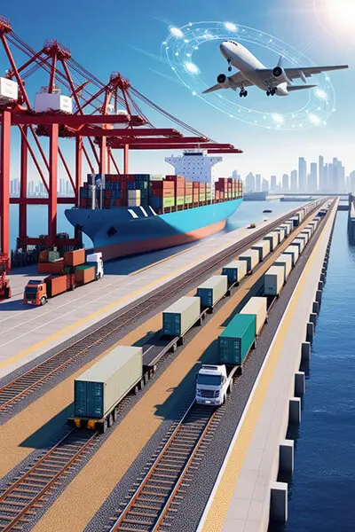 دانلود عکس با کیفیت حمل و نقل هوشمند از دریا تا آسمان
