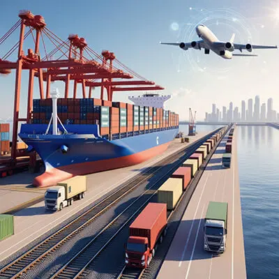 دانلود عکس با کیفیت خدمات تخصصی حمل و نقل چندوجهی