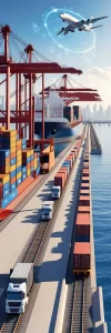 دانلود عکس با کیفیت خدمات تخصصی حمل و نقل چندوجهی