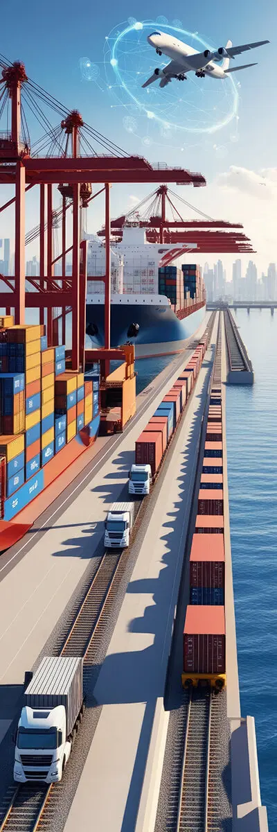 دانلود عکس با کیفیت خدمات تخصصی حمل و نقل چندوجهی