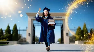 دانلود عکس با کیفیت لحظات شیرین فارغ‌التحصیلی دانشگاهی