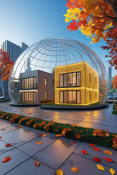 دانلود عکس با کیفیت حفاظت نوآورانه از ساختمان با فناوری روز