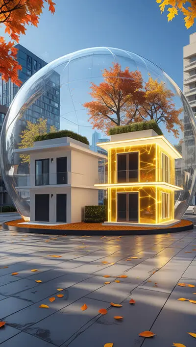 دانلود عکس با کیفیت خانه منحصر به فرد با طراحی فوق‌العاده