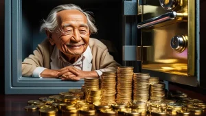 دانلود عکس با کیفیت نگهداری طلا و سکه در گاوصندوق