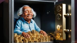 دانلود عکس با کیفیت نگهداری طلا و سکه در گاوصندوق