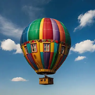 دانلود عکس با کیفیت بالن رنگارنگ
