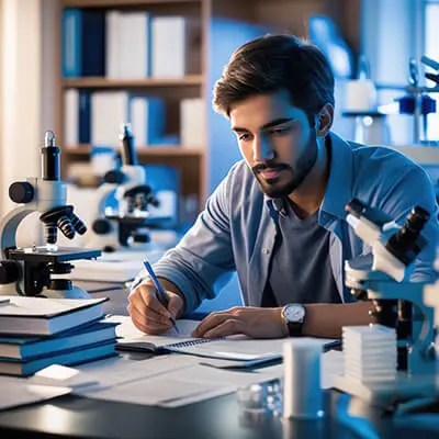 دانلود عکس با کیفیت تحقیقات علمی در آزمایشگاه پیشرفته