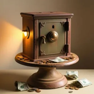 دانلود عکس با کیفیت گاوصندوقی قدیمی