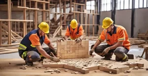 دانلود عکس با کیفیت کار تیمی در پروژه‌های ساختمانی