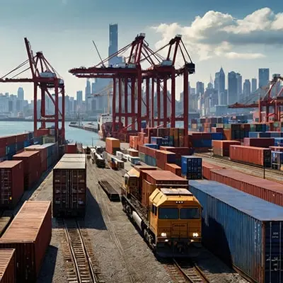 دانلود عکس با کیفیت بندر و کانتینر