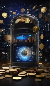 دانلود عکس با کیفیت پیشرفت مالی با صندوق دیجیتال
