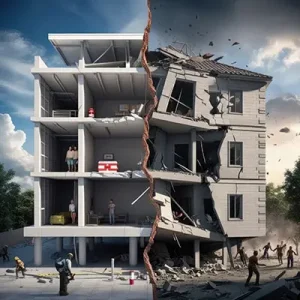 دانلود عکس با کیفیت مقایسه ساختمان