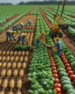 دانلود عکس با کیفیت کشاورزی با تکنولوژی روز