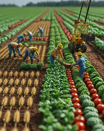 دانلود عکس با کیفیت کشاورزی با تکنولوژی روز