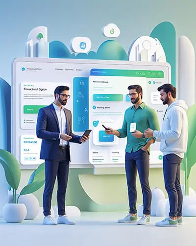 دانلود عکس با کیفیت خدمات مالی دیجیتال