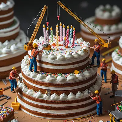 دانلود عکس با کیفیت کیک تولد