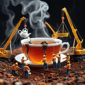 دانلود عکس با کیفیت فنجان چای بزرگ