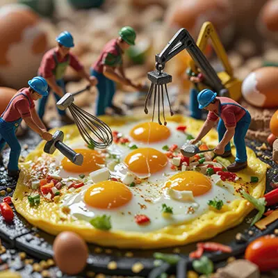 دانلود عکس با کیفیت آشپزی صبحگاهی