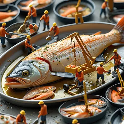 دانلود عکس با کیفیت آشپزخانه دریایی