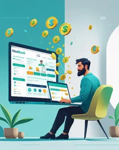 دانلود عکس با کیفیت نسل جدید خدمات بانکی آنلاین