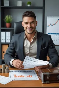 دانلود عکس با کیفیت کارشناس بیمه از تحلیل تا ارائه راهکار
