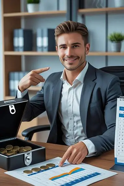 دانلود عکس با کیفیت فضای کاری مشاور بیمه