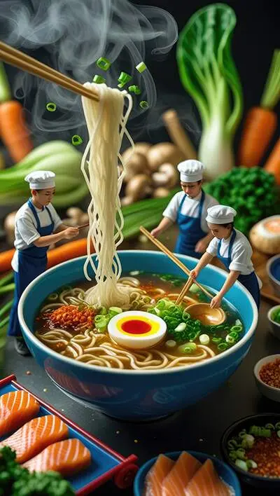 دانلود عکس با کیفیت آشپزان مینیاتوری