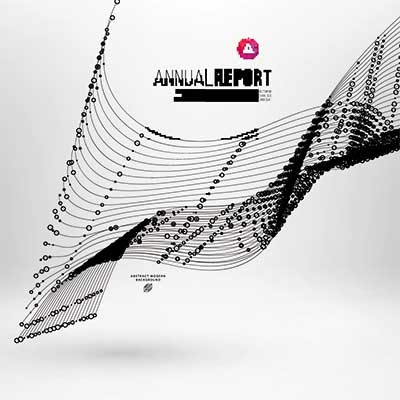 دانلود طرح لایه‌ باز گزارش سالانه