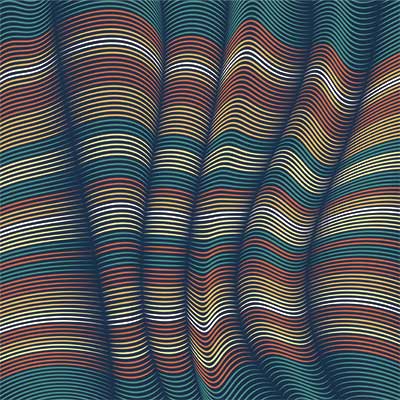 دانلود وکتور لایه‌ باز انتزاعی موج‌های هندسی