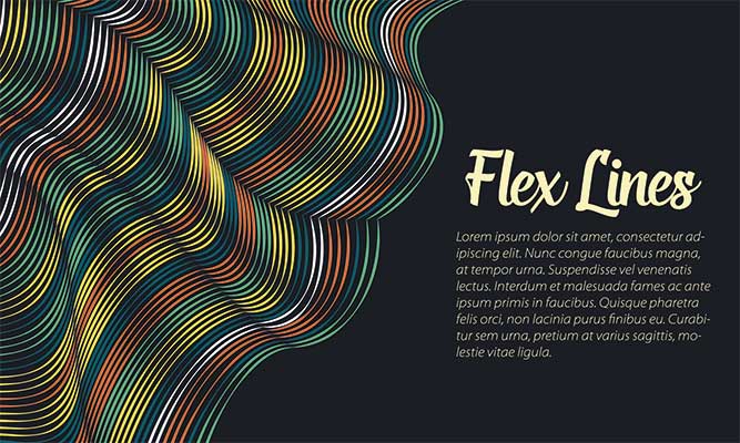 دانلود طرح لایه‌ باز انتزاعی