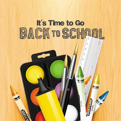 دانلود وکتور لایه باز لوازم تحریر (نوشت‌افزار)