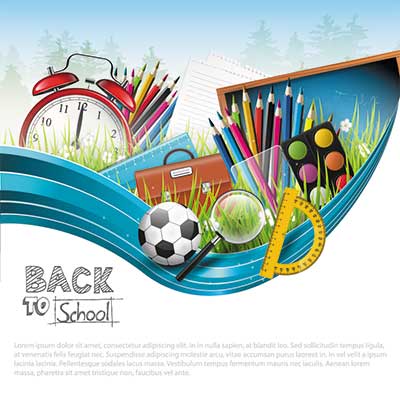 دانلود رایگان وکتور لایه باز لوازم تحریر (نوشت‌افزار)