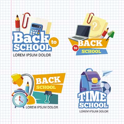 دانلود وکتور لایه باز لوگو لوازم تحریر (نوشت‌افزار)