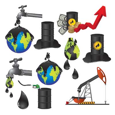 دانلود طرح لایه‌ باز مجموعه المان‌های نفت و انرژی